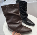 Vintage Plateau-Stiefel Y2K