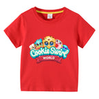 Children's summer short sleeved T-shirt