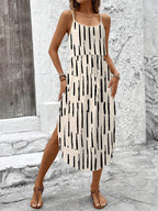 Bedrucktes Camisole-Kleid