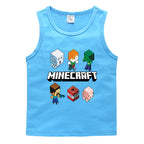 Children's vest cotton base shirt