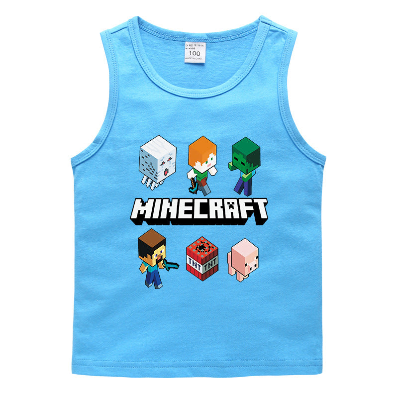 Children's vest cotton base shirt