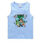Children's vest cotton base shirt