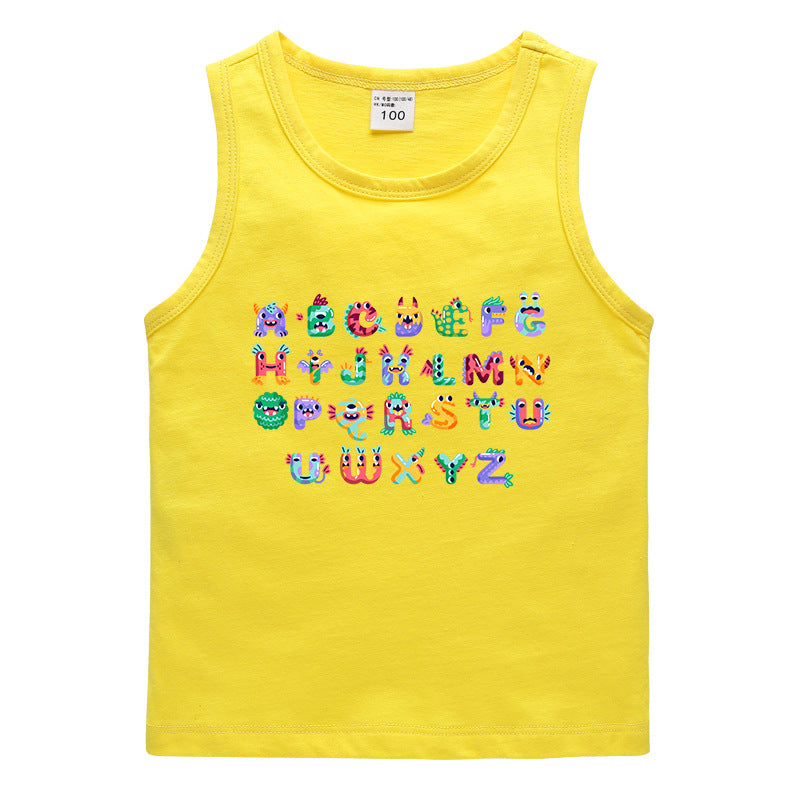 Children's vest base shirt