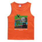 Children's vest cotton base shirt