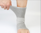 Charcoal Warm Breathable Sports Ankle Support Winter Warm Knit Outdoor Sports Protection