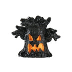 Halloween Decoration Resin Tree Spirit LED Light-Up Resin Ornament Creative Halloween Gift