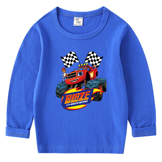 Basisshirt mit langem Arm für Kinder