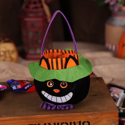 Halloween-Süßigkeitentasche, Maße