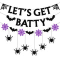 Halloween Decoration Bat Banner Spider Streamer Halloween Hanging Decorations for Party Decoration