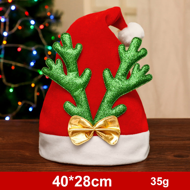 Weihnachtsmütze mit Schneemann, Elch oder Weihnachtsmann – Ansicht 24
