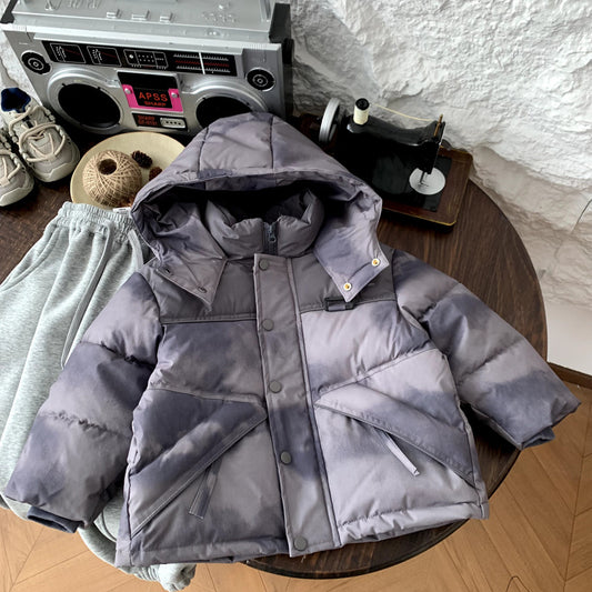 Warme Winterjacke für kleine Mädchen