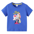 Children's summer short sleeved T-shirt