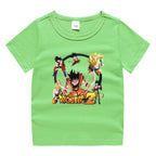 Children's summer short sleeved T-shirt