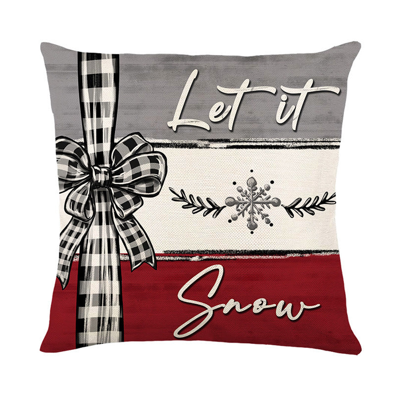Weihnachts-Kissenbezug 45 × 45 cm – Ansicht 4
