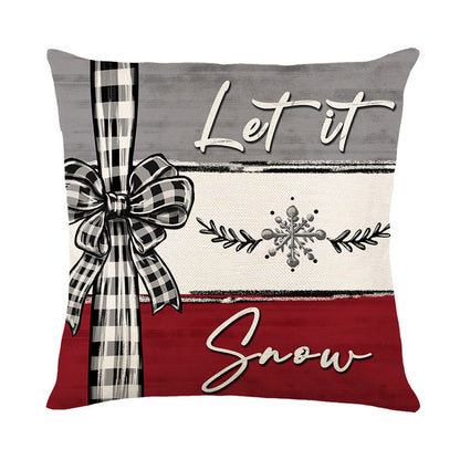 Weihnachts-Kissenbezug 45 × 45 cm – Ansicht 4