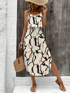 Bedrucktes Camisole-Kleid