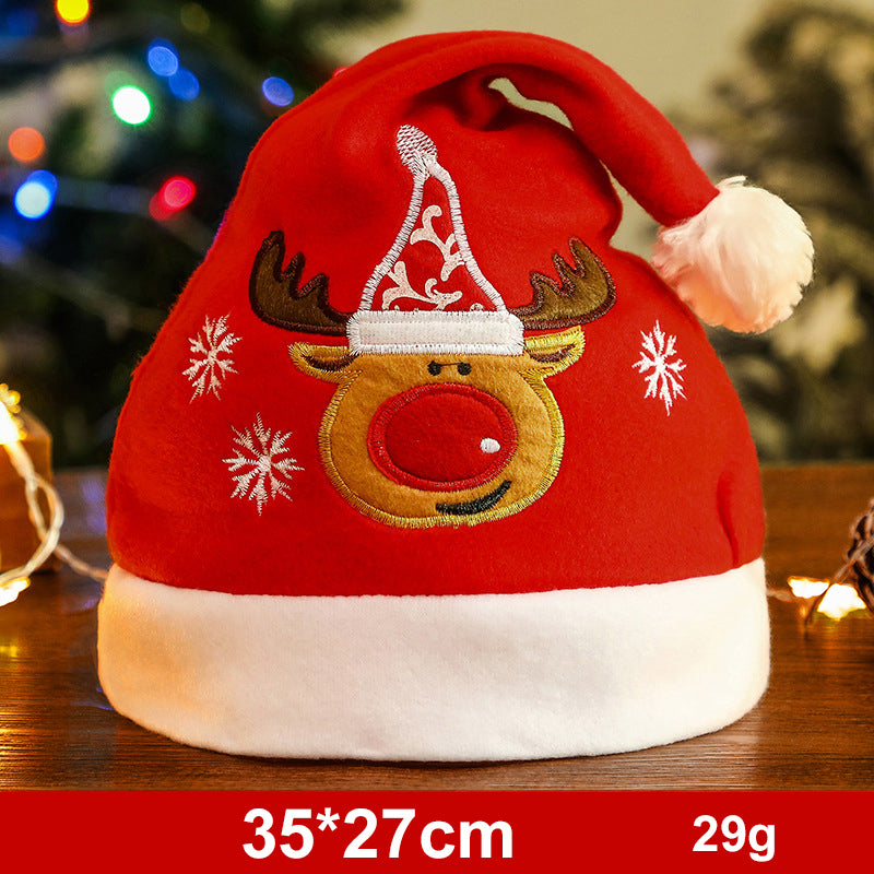 Weihnachtsmütze mit Schneemann, Elch oder Weihnachtsmann – Ansicht 20