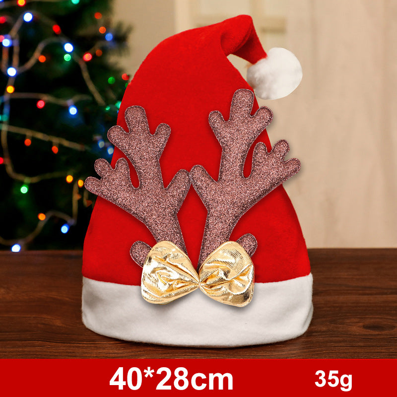 Weihnachtsmütze mit Schneemann, Elch oder Weihnachtsmann – Ansicht 46