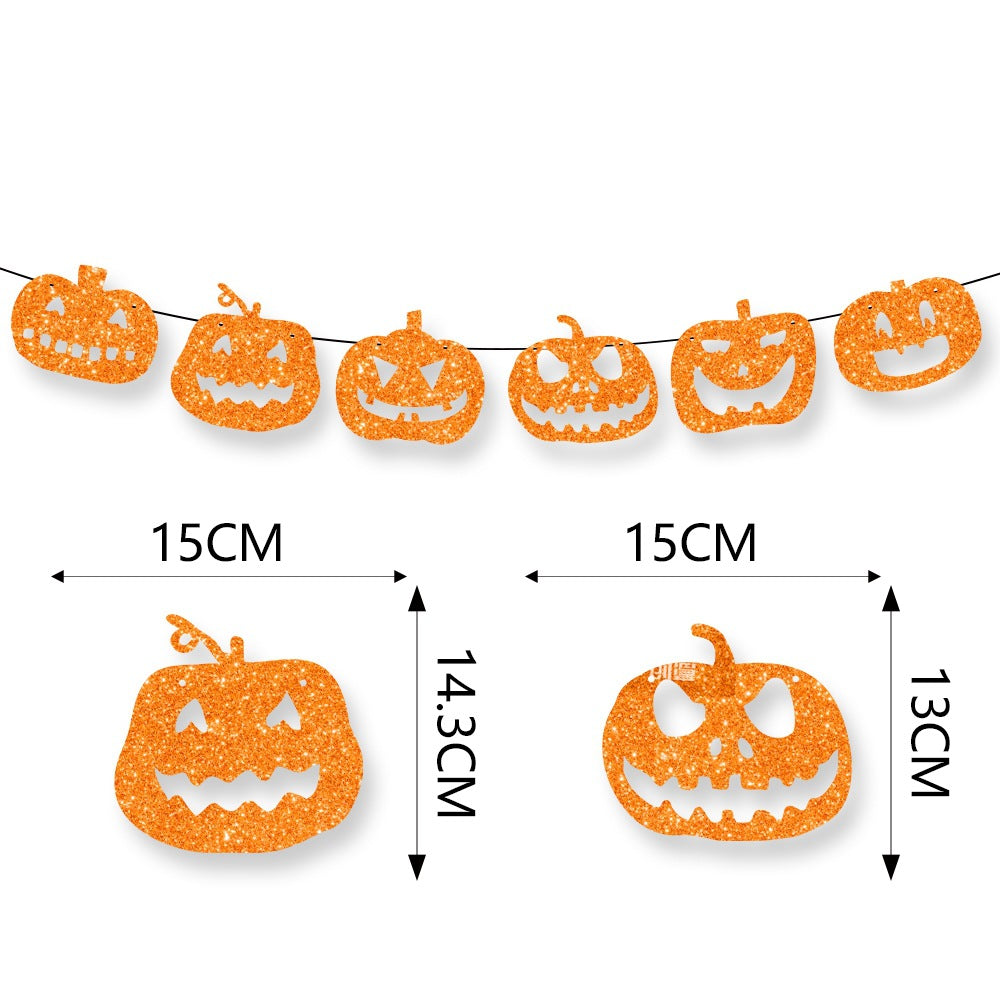 New Halloween Festival Party Decoration Banner, Ghost Festival Happy Halloween Banner