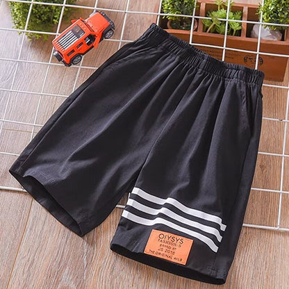 Sportshorts aus glattem Gewebe für Kinder