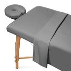 3-Piece Massage Table Sheet Set – Solid Color, Washable & Durable