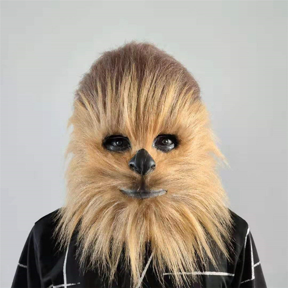 Star Wars Mask Movie The Force Awakens Chewbacca Mask Halloween Latex Headgear Wookiee