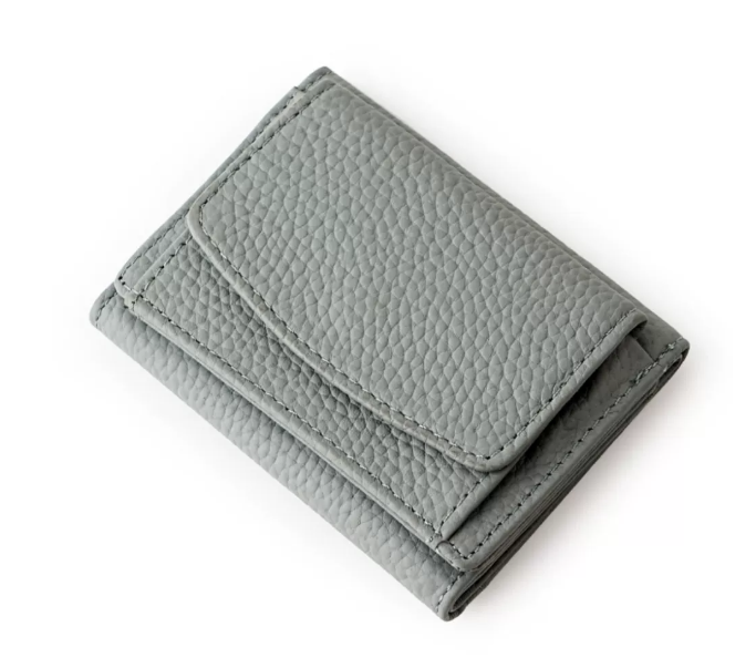 Leder-Geldbörse Damen RFID-Schutz Kleingeldfach