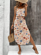 Bedrucktes Camisole-Kleid
