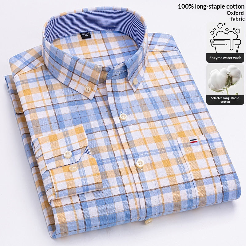 Basic Oxford-Hemd Herren