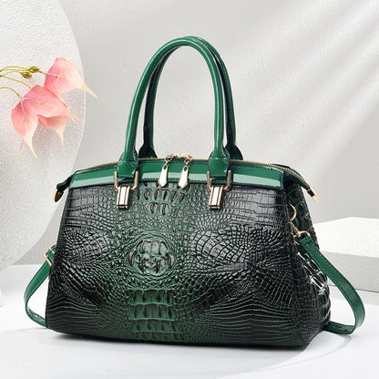 Lack-Handtasche Damen, Detailansicht