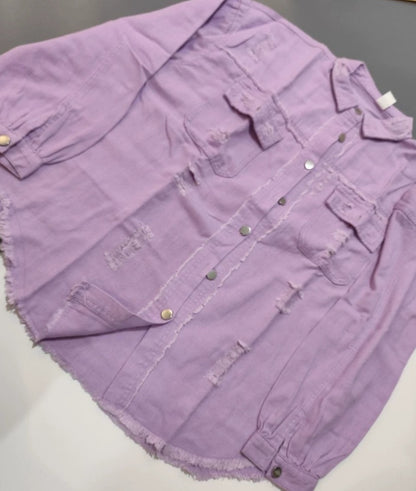 Shirtjacke, Größentabelle
