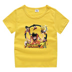 Children's summer short sleeved T-shirt
