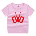Children's summer short sleeved T-shirt