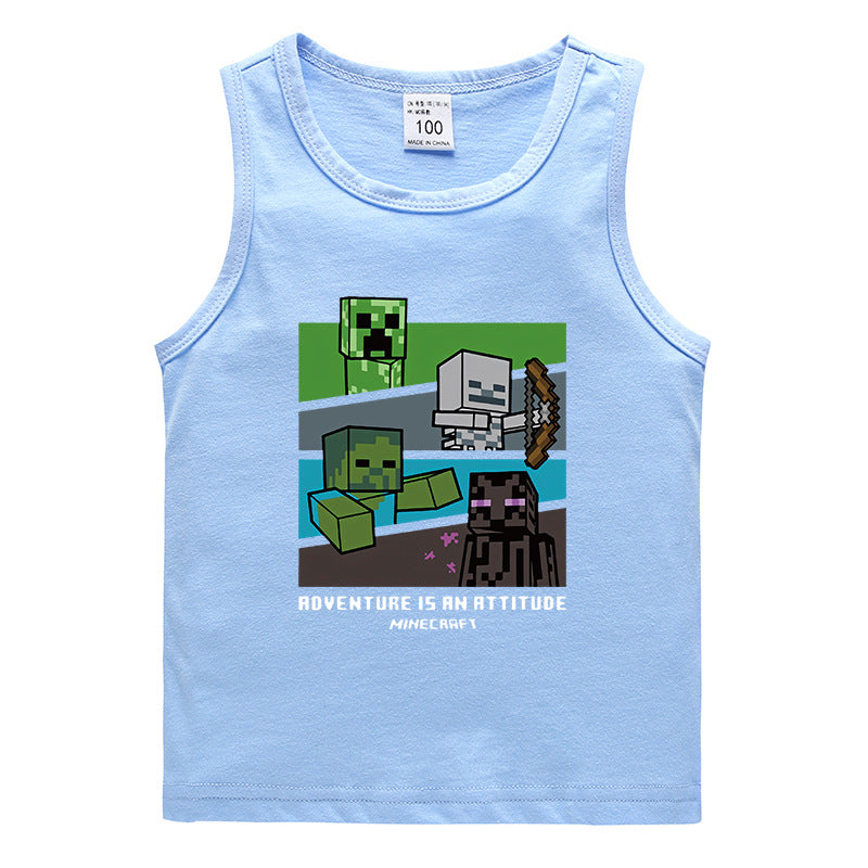 Children's vest cotton base shirt
