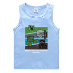 Children's vest cotton base shirt