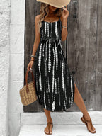 Bedrucktes Camisole-Kleid