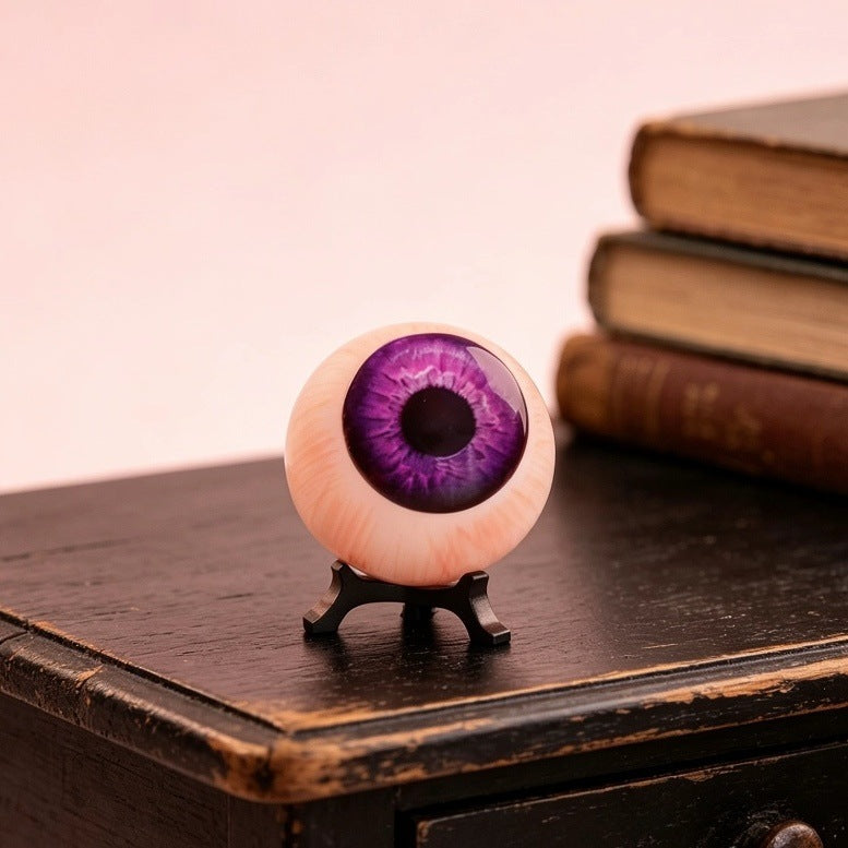 Halloween Realistic Eyeball Decorative Resin Creative Home Desktop Decoration Eye Prop