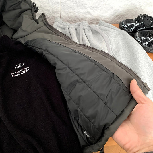 Warme Kinder-Steppjacke, winddicht