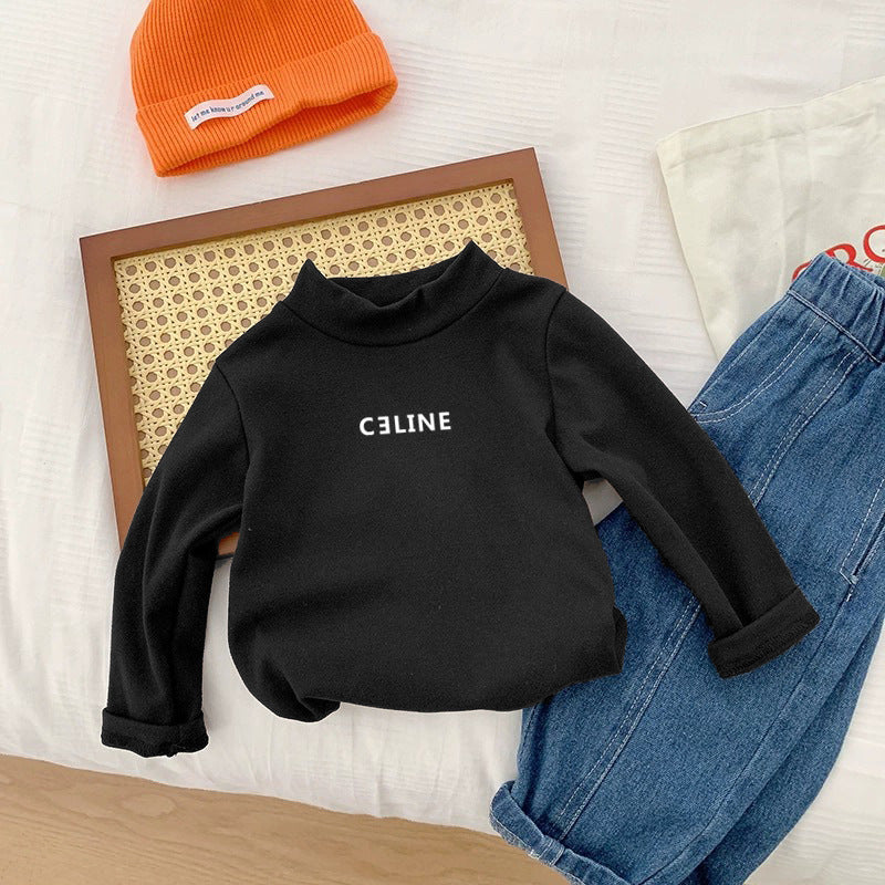 Children's Base Layer Shirt Long Sleeve T-Shirt Casual Top