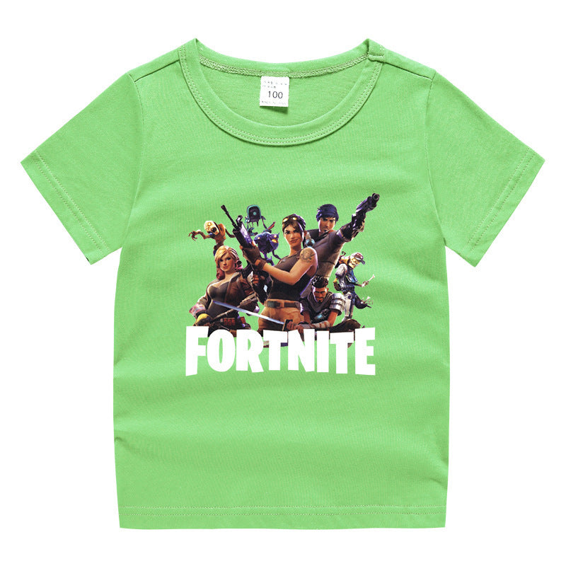 Fortnite Children's Summer Dress Short Sleeves