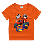 Children's summer short sleeved T-shirt