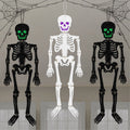 Halloween Party Decorations Flashing Skull Halloween Hanging Ornament Ghost Festival Haunted House Decoration Supplies