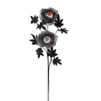Halloween Decorations Horror Eyeball Maple Leaf Stem Bouquet Halloween Home Party Decoration