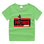 Children's summer short sleeved T-shirt