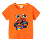 Children's summer clothing short sleeved T-shirt for men and women