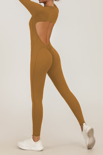 Yoga-Jumpsuit Herbst/Winter, langarm