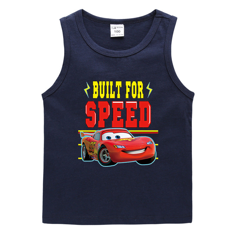 Children's vest cotton base shirt