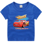 Children's summer short sleeved T-shirt