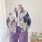 Baby autumn casual shirt long sleeved two-piece set