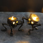 Halloween Skull Hand Decorative Night Light, Halloween Skull Decoration, Ambient Lighting Prop, Candle Lamp